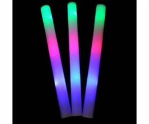 LED-Partyschwert Schaumstoff mit Blinkeffekten (48 cm)